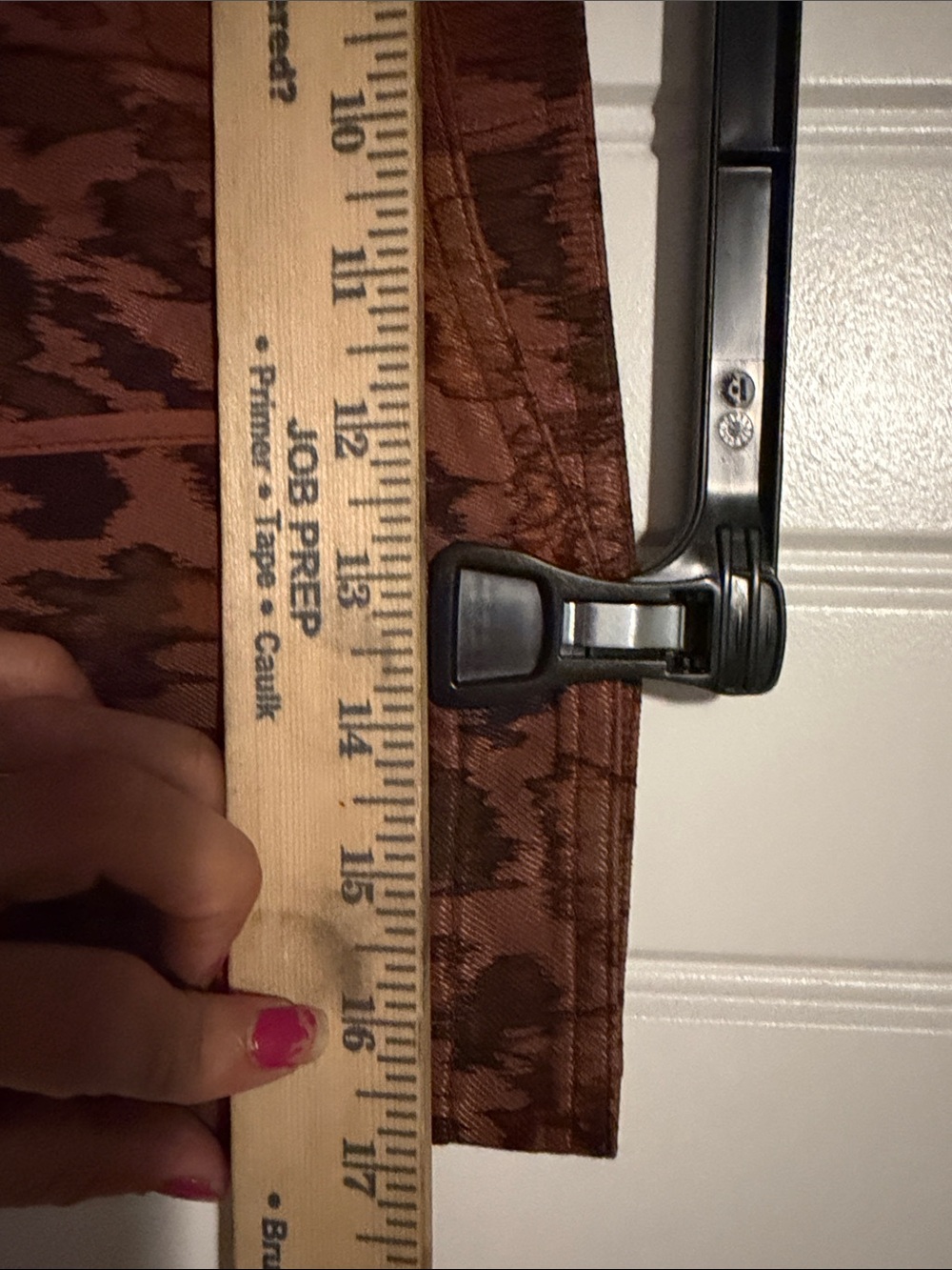 Anthropologie Brown Printed Wide-Leg Cargo Trousers - Picture 14 of 15